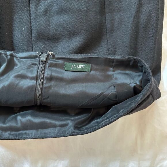 J. Crew Wool Suiting Pencil Skirt Size Small - Picture 3 of 4